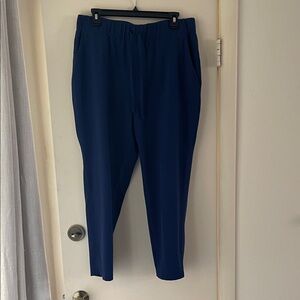 Stylish Blue Women's Cropped Pants